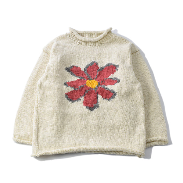 MacMahon Knitting Mills FLOWERS 花 黒 直売価格 www.m