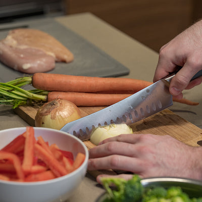 Chef Knife Classic 8in Professional Chefs Knife (Made with German Stai –  Pur-Well Living