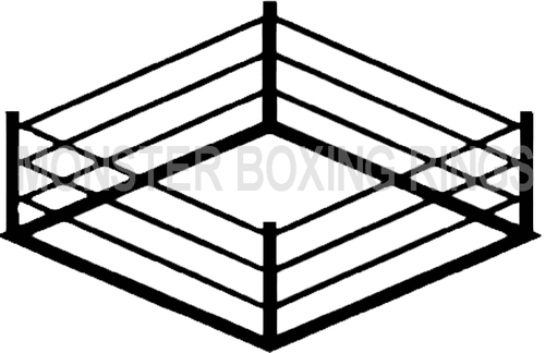 SELF-STANDING FLOOR BOXING RING