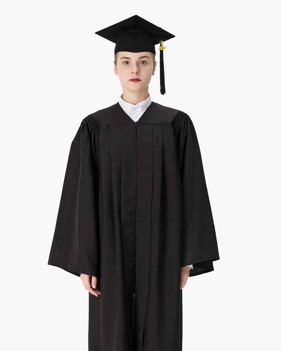 Two Young Men in Black Caps and Gowns Posing at a University Graduation  Ceremony · Free Stock Photo