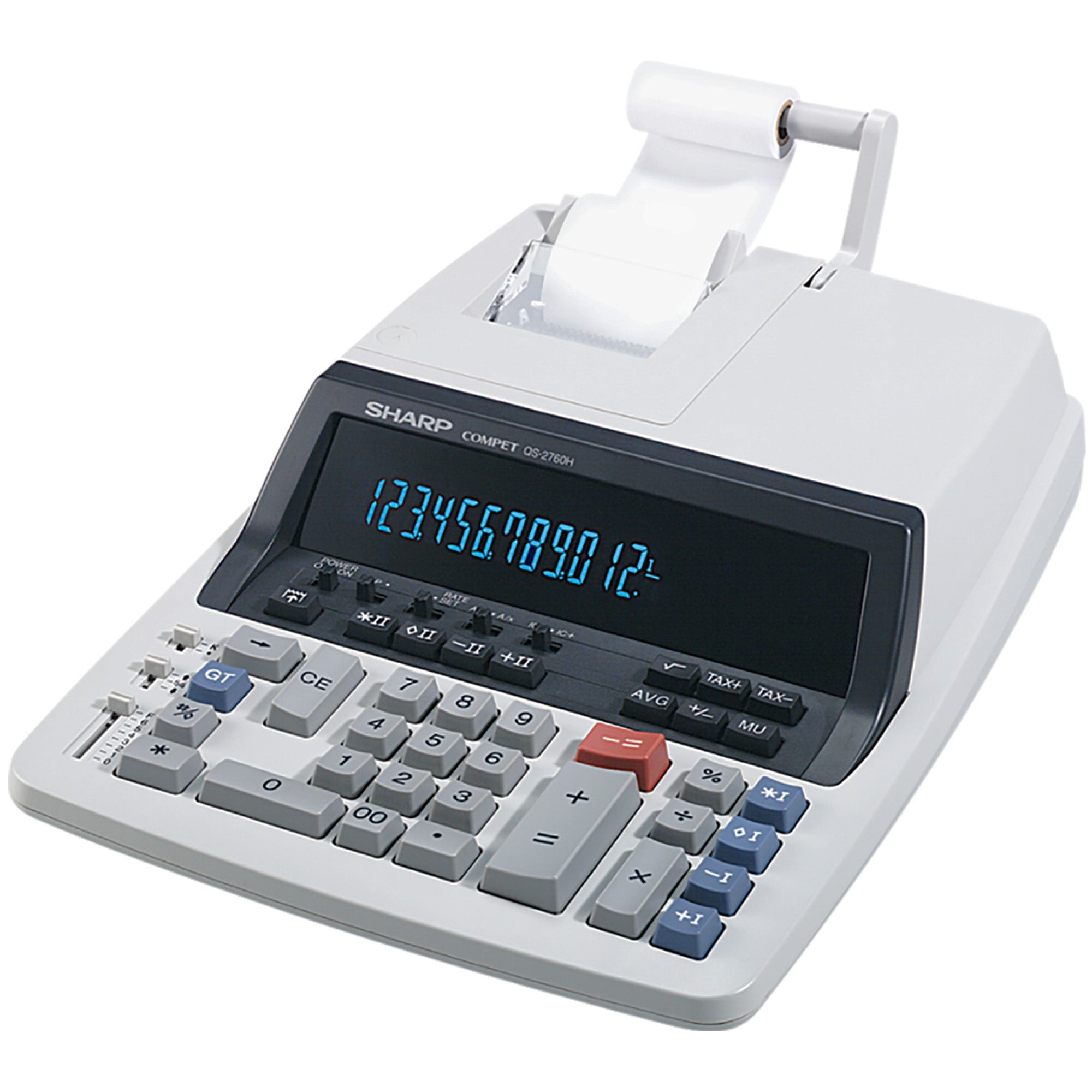 12 Digit Commercial Printing Calculator (EL-2630PIII