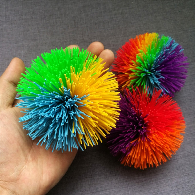 Anti- Stress Rainbow Fidget Sensory Ball