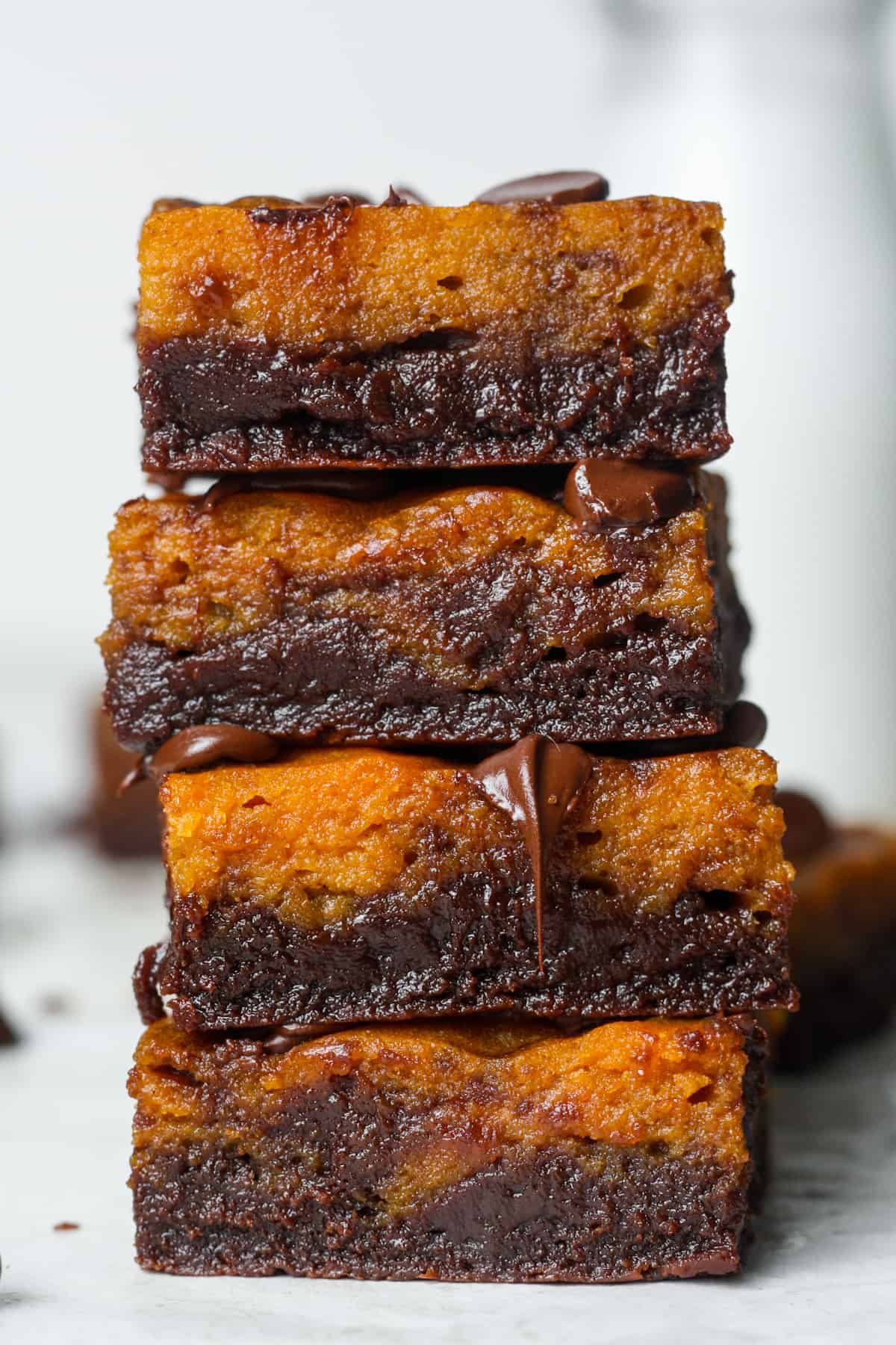 pumpkin brownies