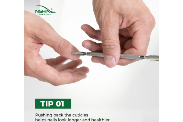 Push back your cuticles