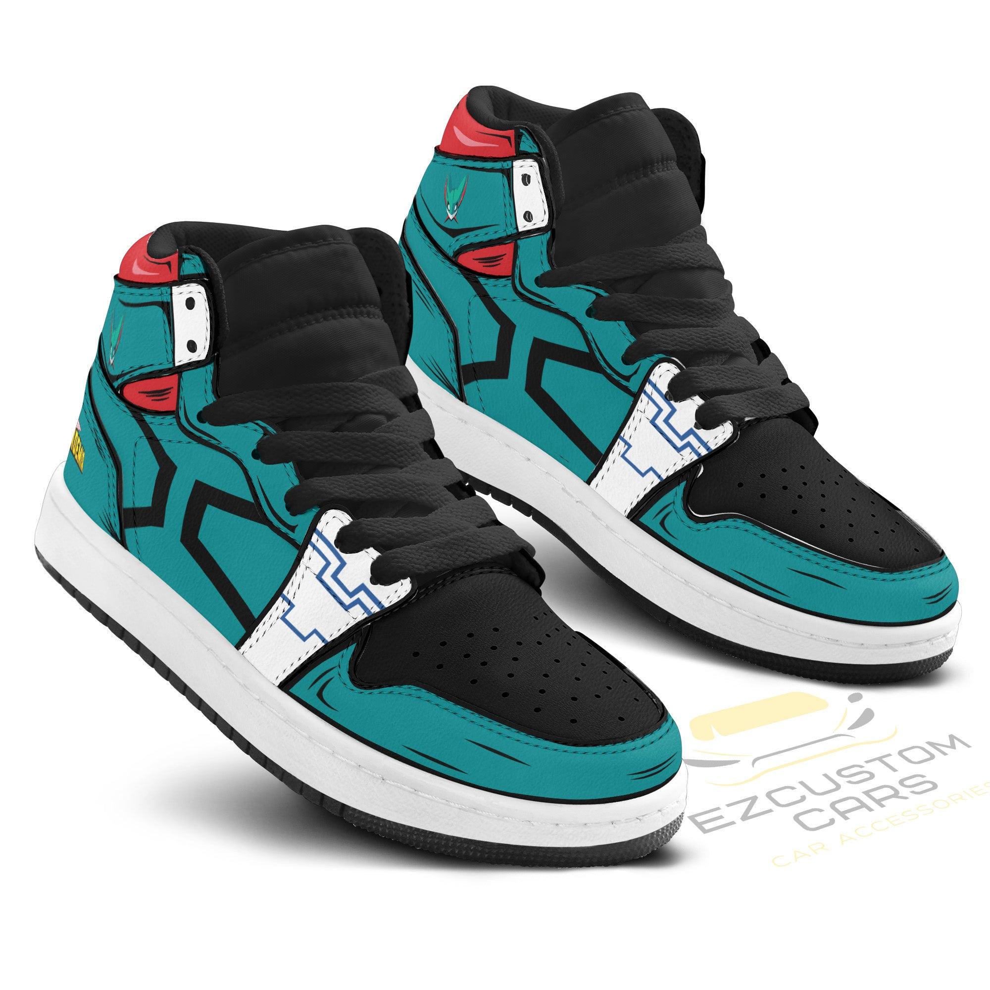 Deku Shoes Kid My Hero Academia Boot Sneakers – EzCustomcar