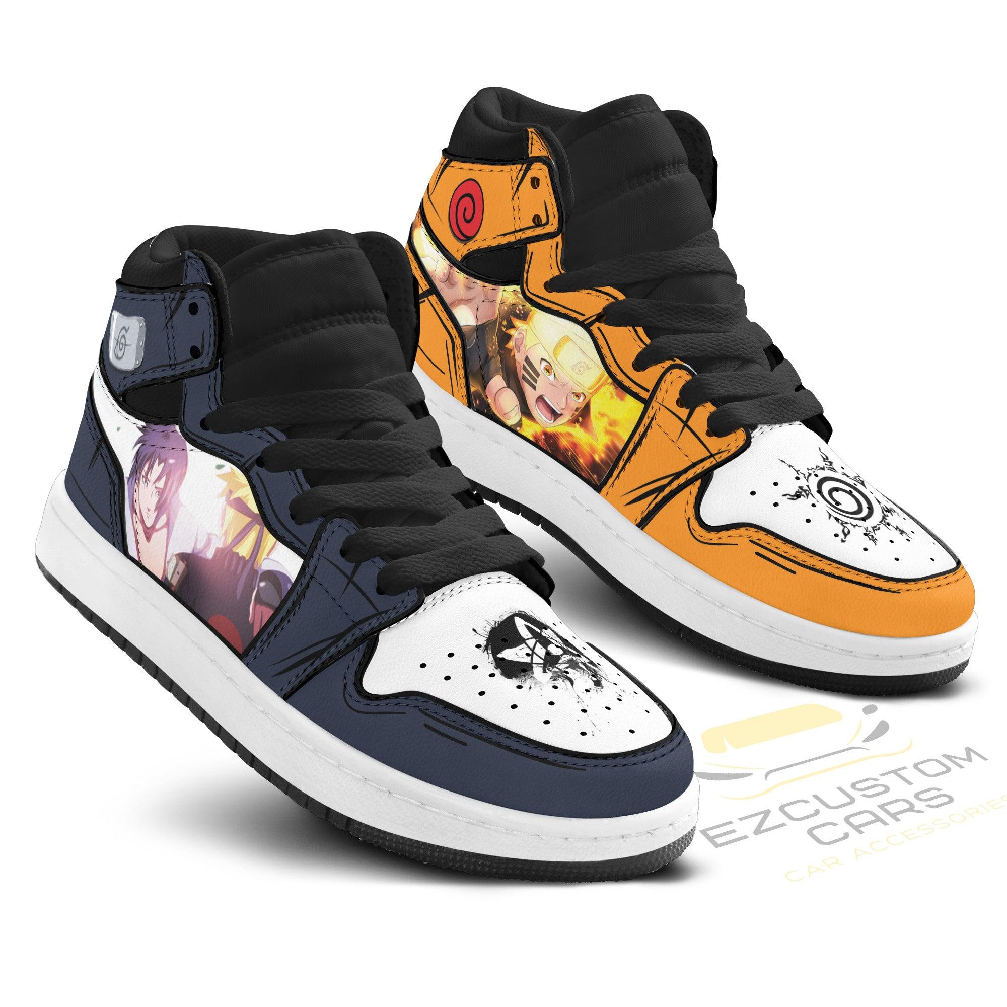 Naruto And Sasuke Shoes Naruto Kid Shoes – EzCustomcar