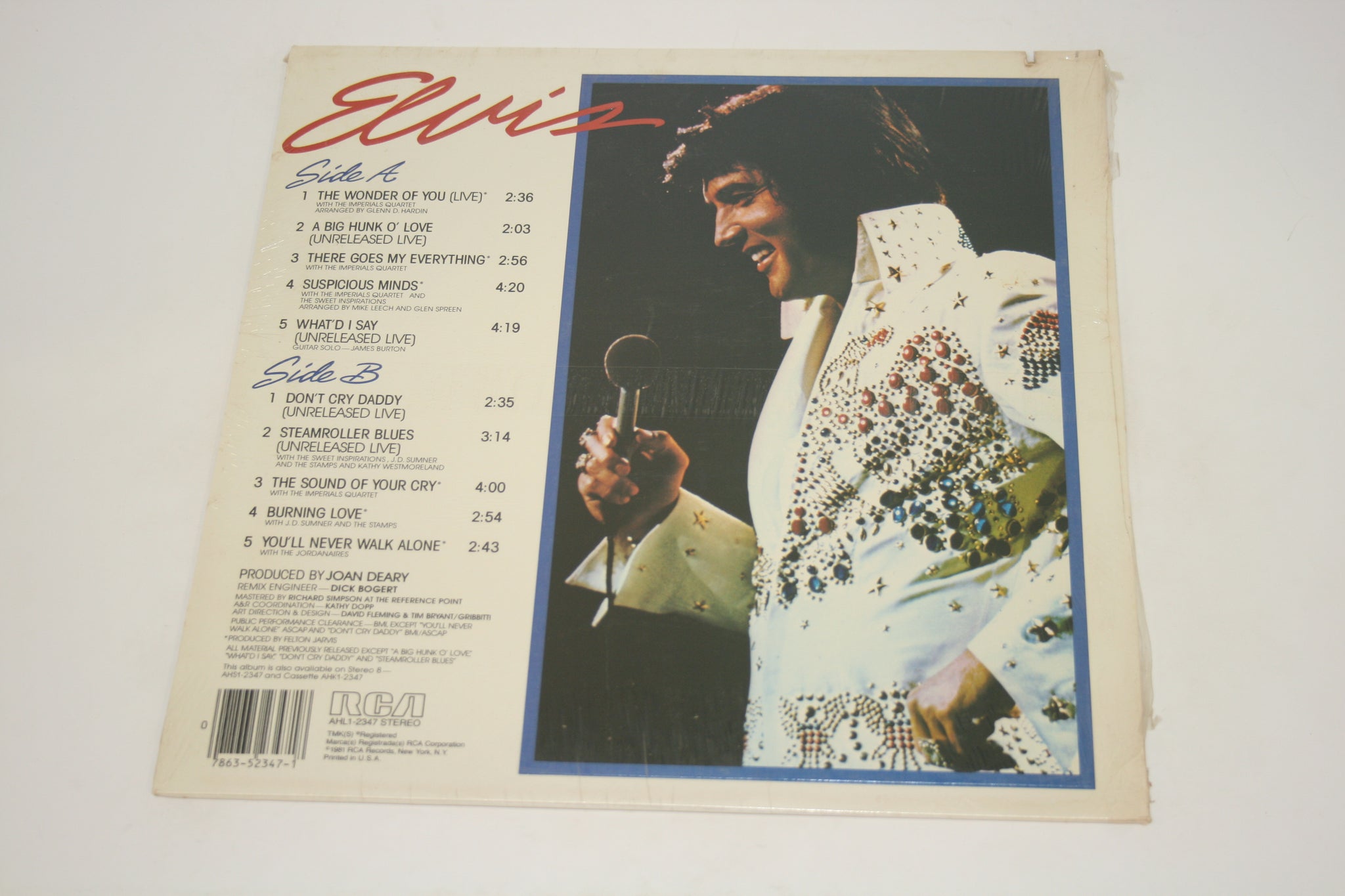 Elvis Presley Elvis Greatest Hits Volume One Buy Vintage Vinyl