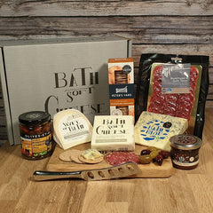 Cheese and Charcuterie Hamper available on Barbury Hill 