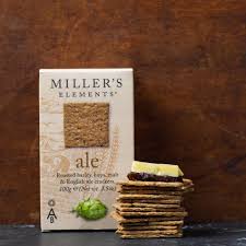 Best Crackers for cheese - Miller's Elements Ale Crackers |  Barbury Hill 