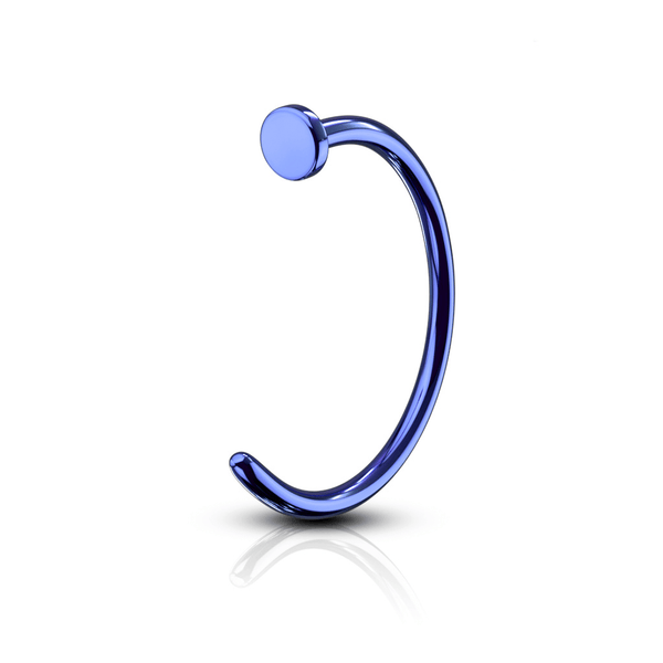 Essential Steel Hoop Nose Ring – SkinKandy | Body Jewellery & Piercing  Online Australia