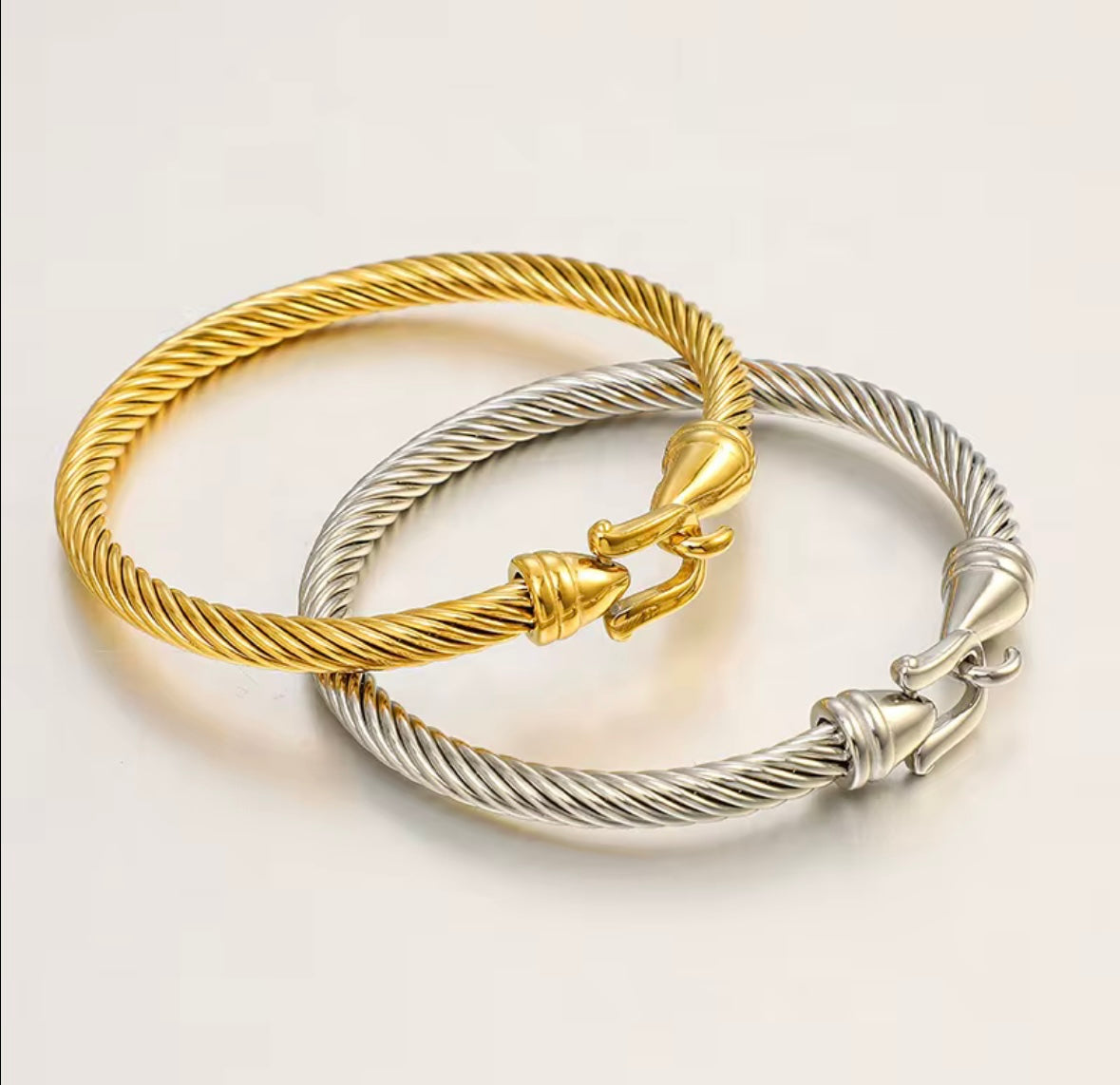 Twisted Cable Bangle
