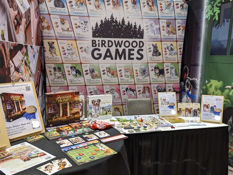 Birdwood Games GAMA Expo booth