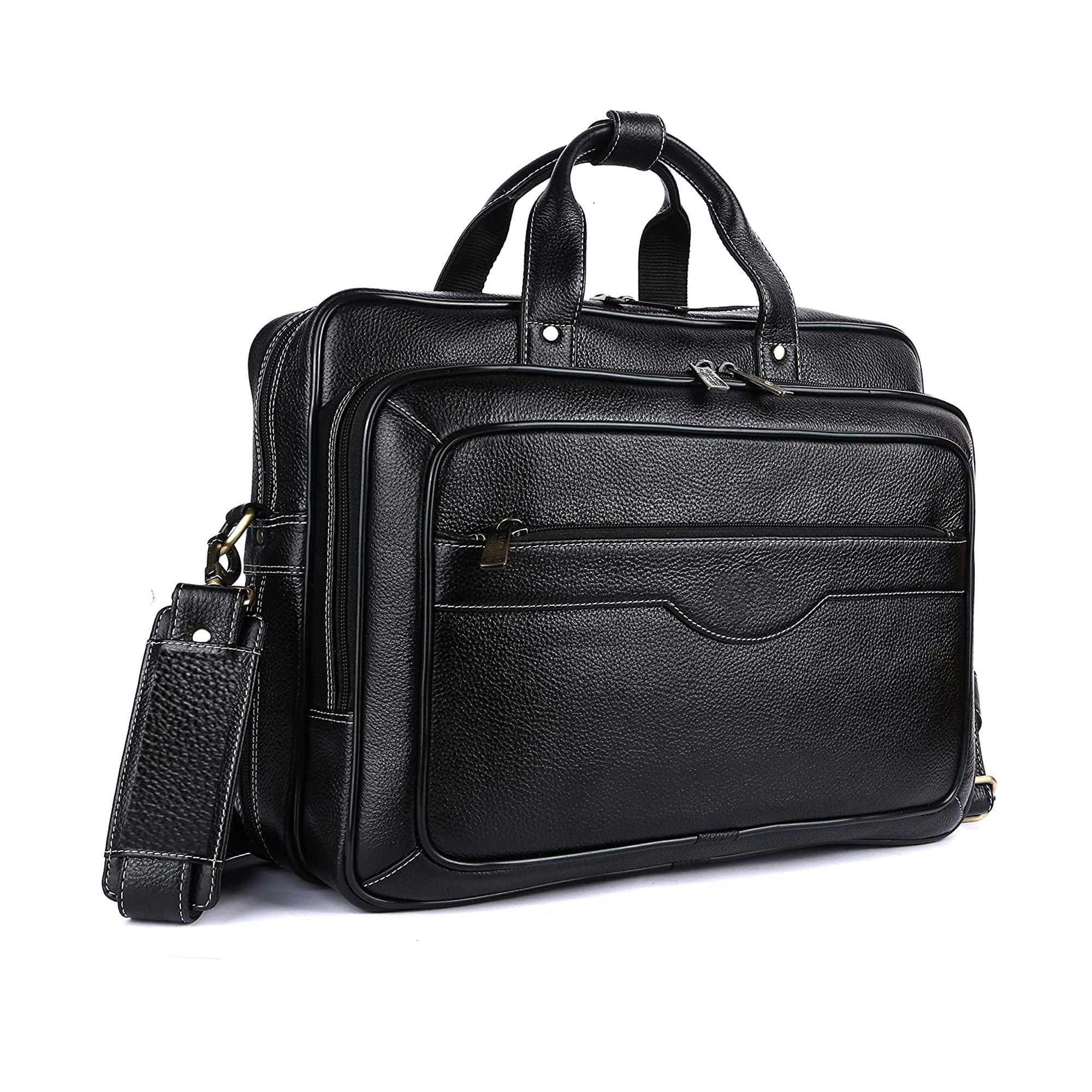 WILDHORN Leather Laptop Messenger Bag for Men I Office Bags