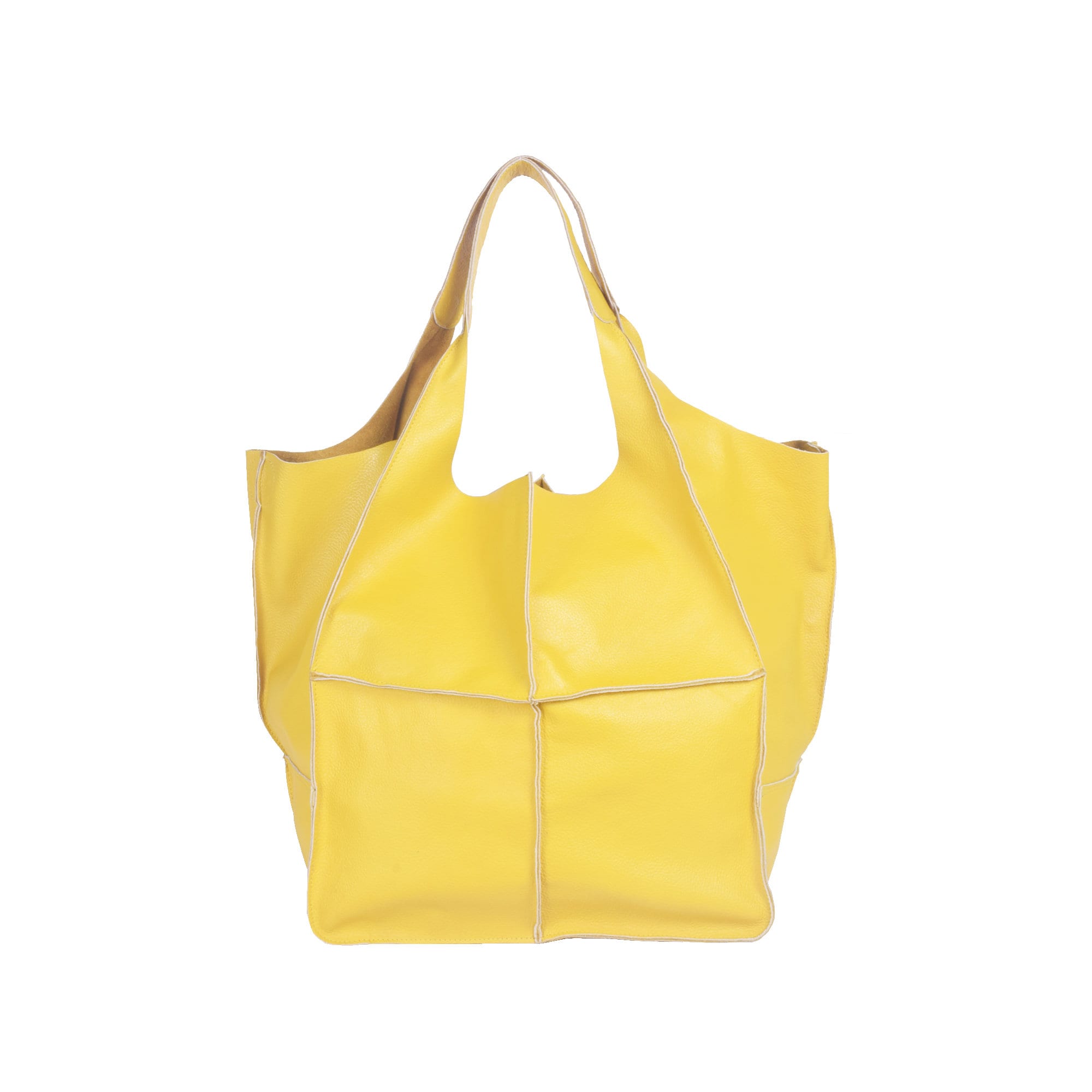 Medium-Sized Crossbody Bag - Yellow | Chicatolia