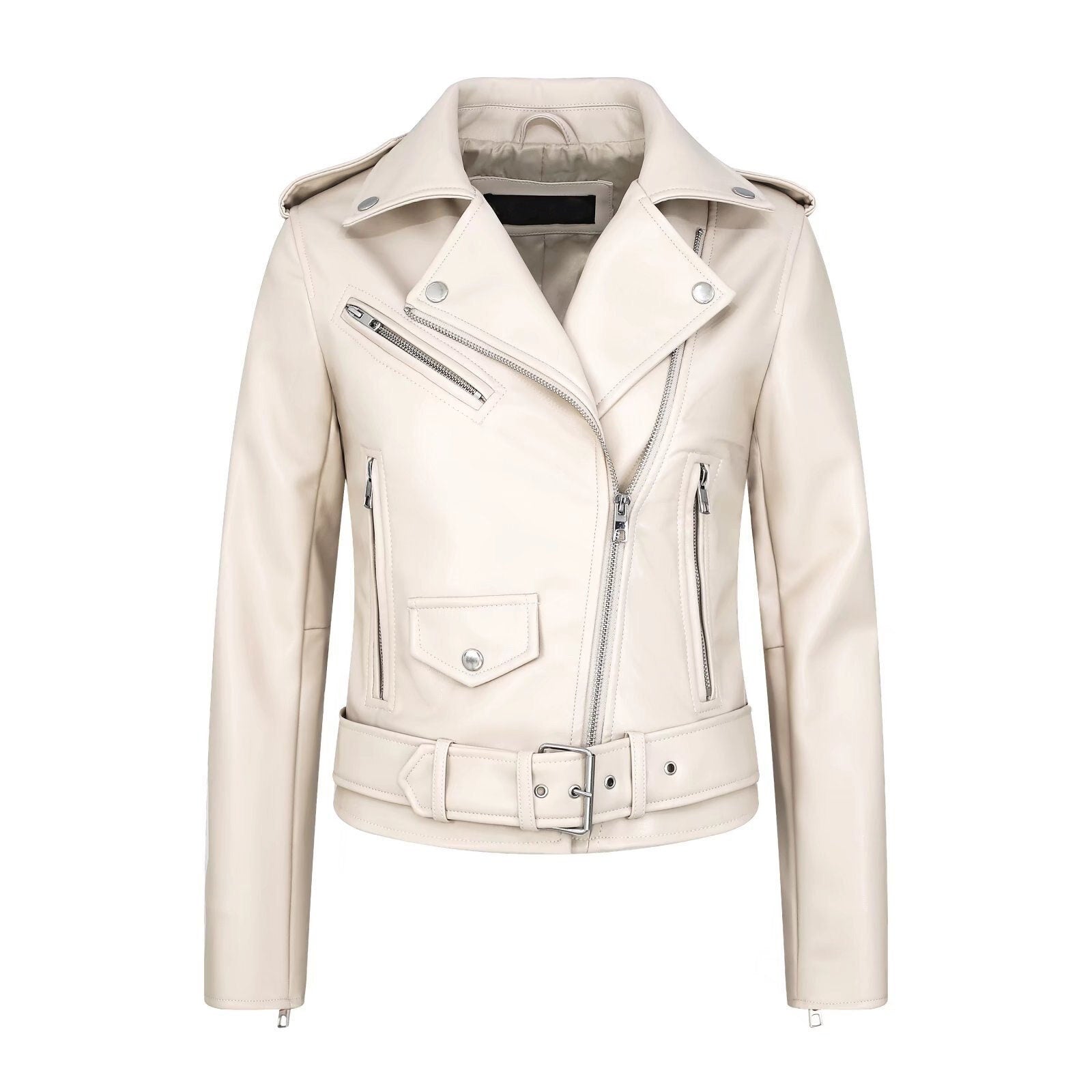 Alexander McQueen off-centre zip-fastening Biker Jacket - Farfetch