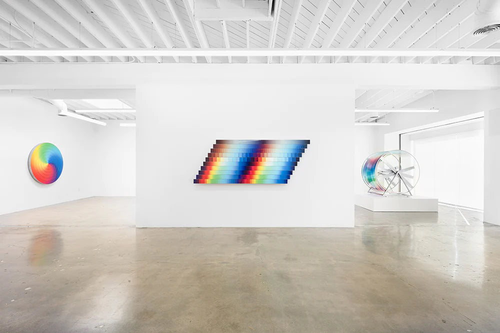 Felipe Pantone Kosmos exhibition at CONTROL Gallery in Los Angeles