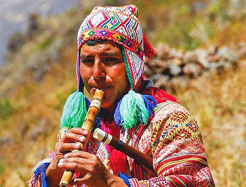 Flûte en bambou marron Dizi Instrument traditionnel chinois