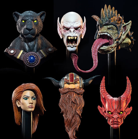 Mythic Legions All-Stars 5 Heads Pack 1