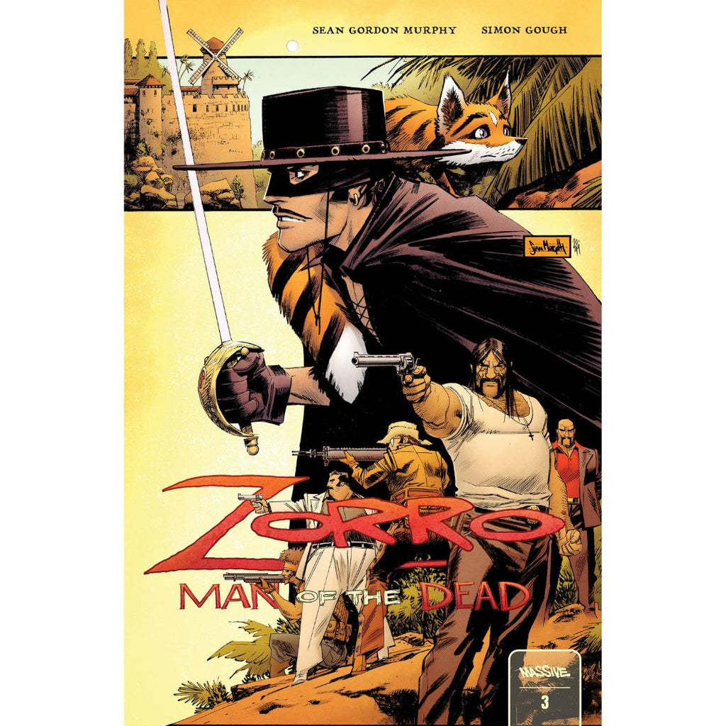 Zorro Man Of The Dead #3 Cover A Sean Gordon