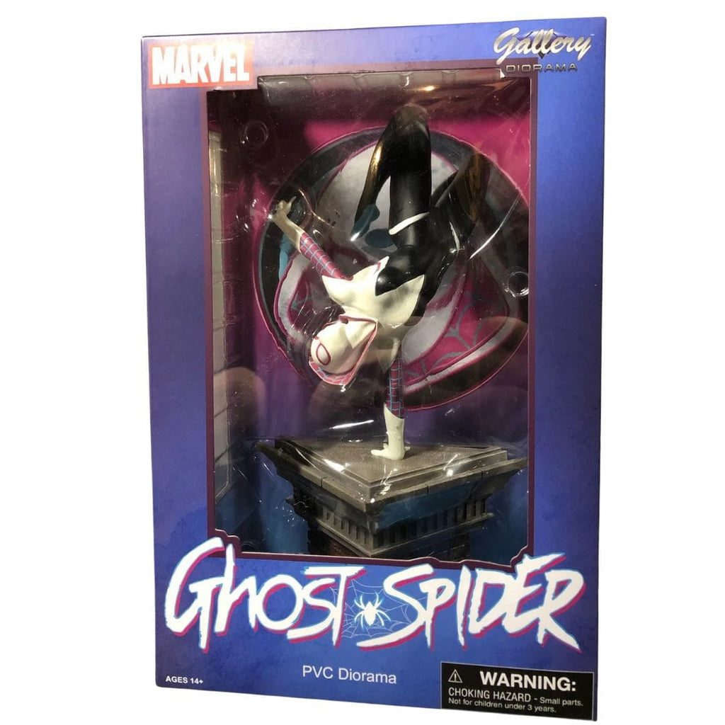 Marvel Gallery Comic Spider-Gwen Handstand Statue Diorama