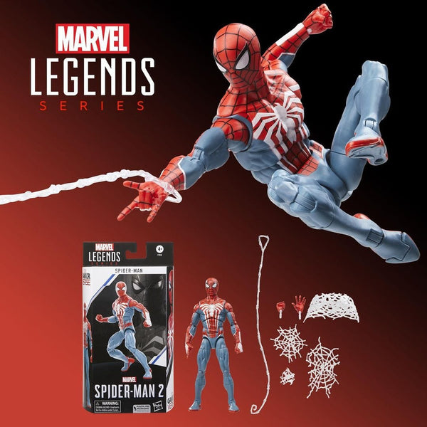 Marvel Legends Series Gamerverse Spider-Man 2 Spider-Man Action Figure