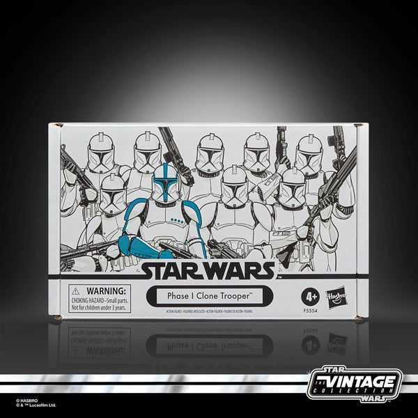 Star Wars The Vintage Collection Phase I Clone Trooper Action Figure 4-Pack