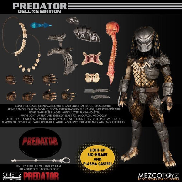 Mezco Toyz One:12 Collective Predator Deluxe Edition Action Figure