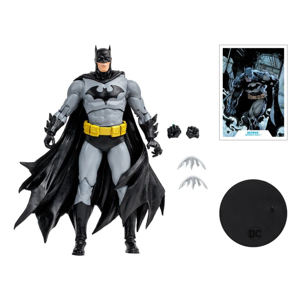 DC Multiverse Batman: Hush Batman (Black/Grey Variant) Action Figure