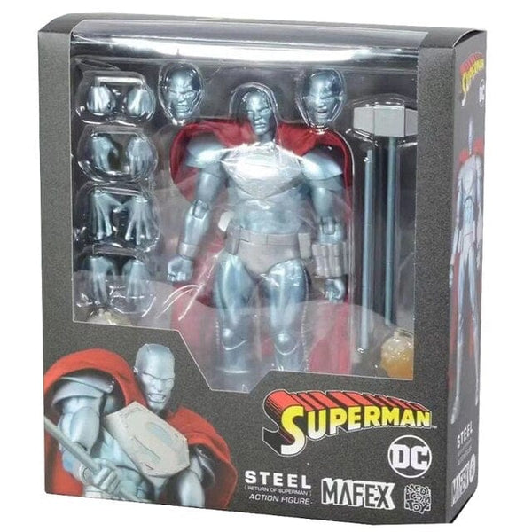 MAFEX No. 181 The Return of Superman Steel Action Figure