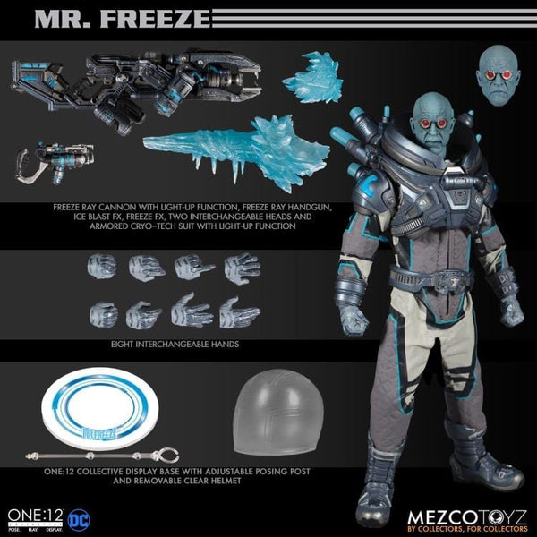 One:12 Collective DC Universe Mr. Freeze Deluxe Edition Action Figure