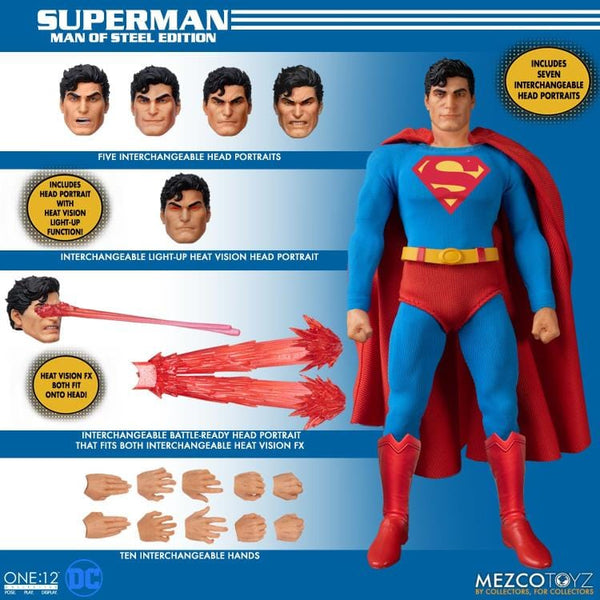 One:12 Collective DC Universe Superman Man of Steel Edition Action Figure