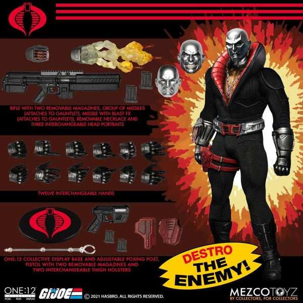 One:12 Collective G.I. Joe Destro Action Figure