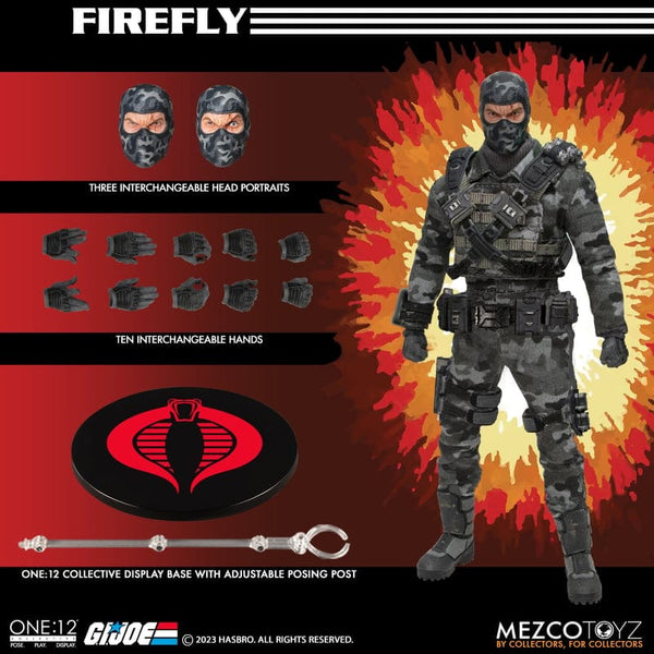 One:12 Collective G.I. Joe Firefly Action Figure