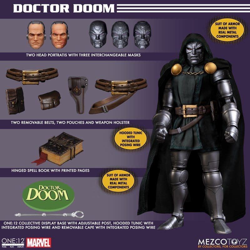 One:12 Collective Marvel Doctor Doom Action Figure
