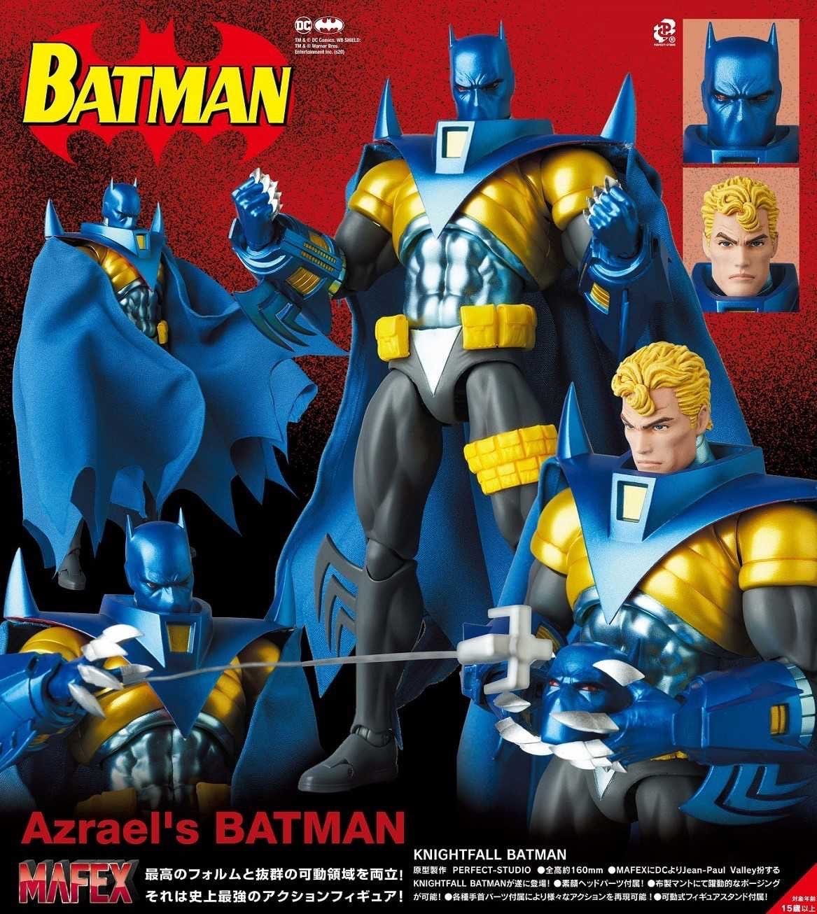MAFEX No. 144 Batman: Knightfall Azrael Batman Action Figure – Si-Fi Toys