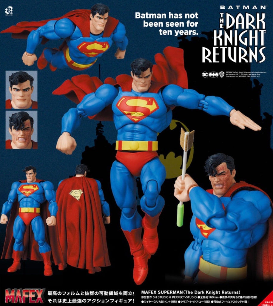 MAFEX No. 161 Batman: The Dark Knight Returns Superman Action Figure –  Si-Fi Toys