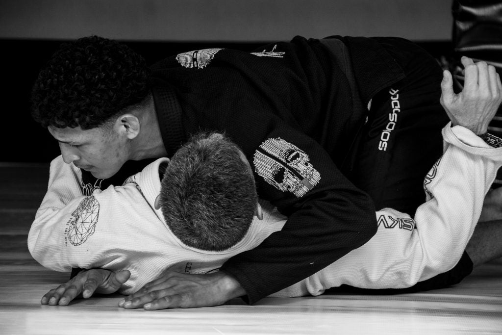 balanceo de jiu-jitsu brasileño