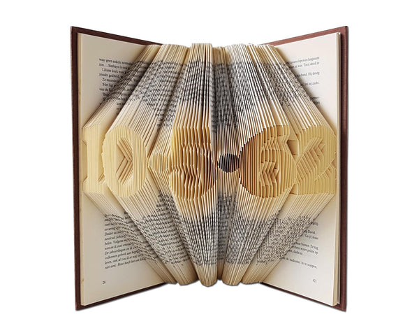 Book folding patterns and clear instructions – FoldedBookArt