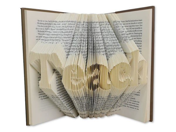 Book folding patterns and clear instructions – FoldedBookArt