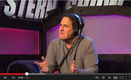 Mark Cuban Discusses Tower Paddle Boards on Howard Stern