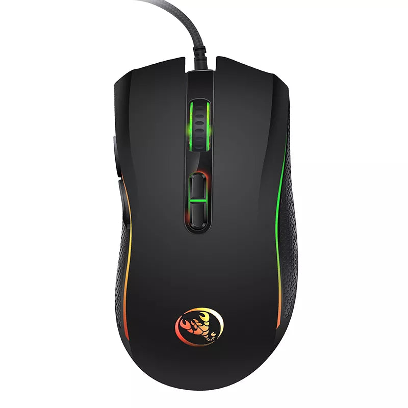 Wired Gaming Mouse 7 Button USB 3200DPI LED For PC Computer Gamer