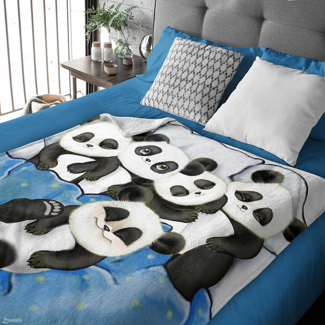Panda Blanket, I Love Panda, Great Gift For Panda Lovers, Best Gift For Animal Lovers