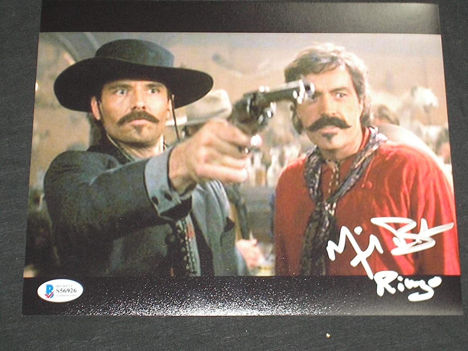 Michael Biehn Signed Tombstone 8x10 Photo Johnny Ringo