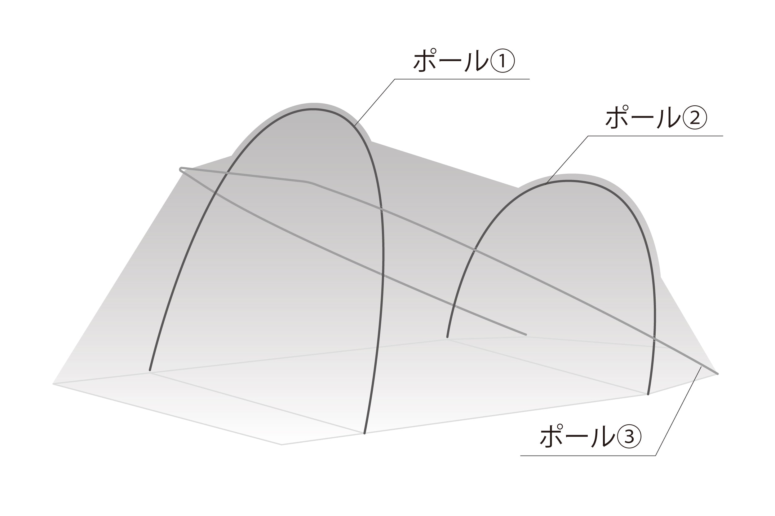 簡単でスムーズに設営できる