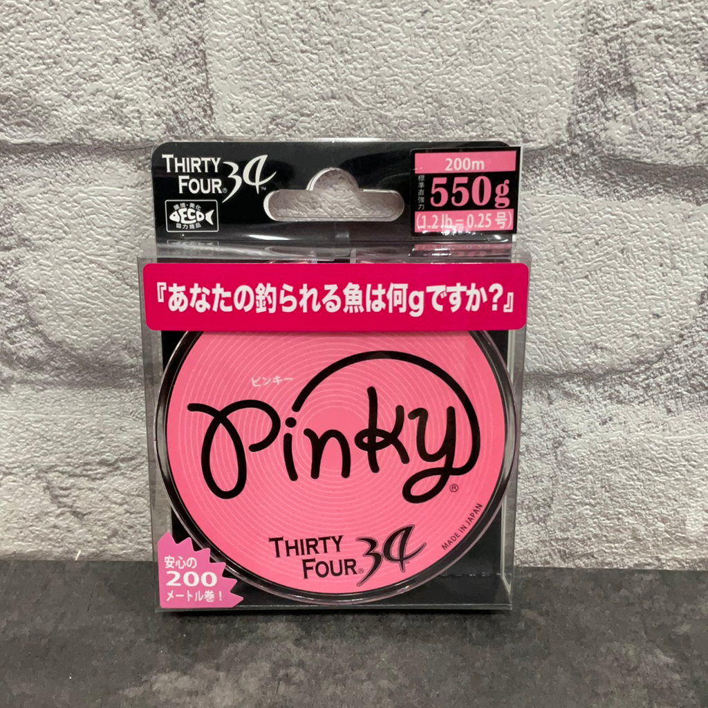 Thirty34four Pinky Ester Lines Moken Tackle