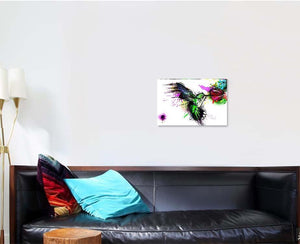 Abstract Bird - Abstract Canvas Art Wall Decor