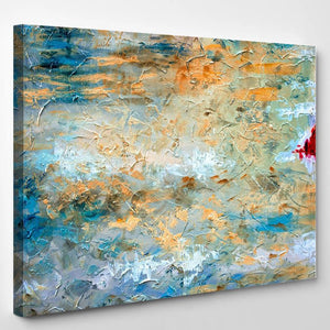 Oil Painting Abstraction - Abstrast Canvas Art Wall Decor
