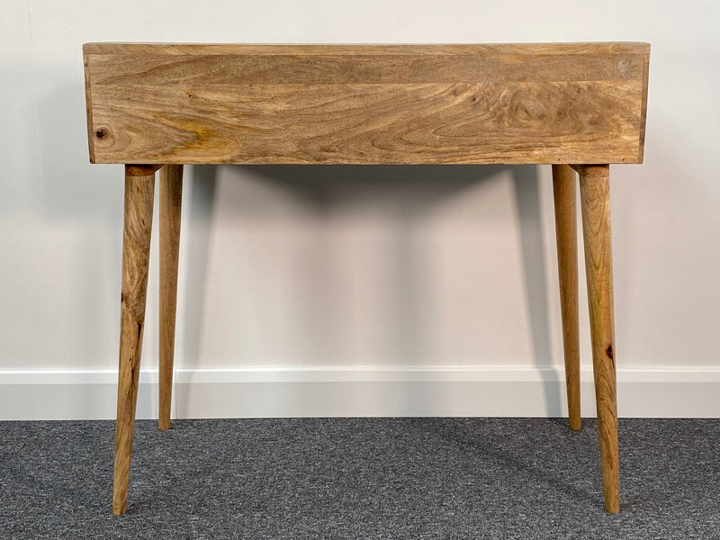 Mango Wood 3 Drawer Console Table