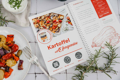 Einfach & Schnell: Kartoffel mit Ofengemüse Rezept