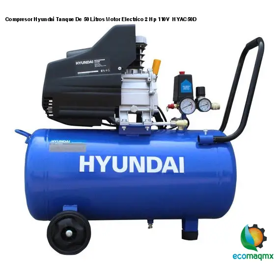 FERREMAQ INDUSTRIAL SRL - Compresor Hyundai 2 Hp Tanque 100 Litros